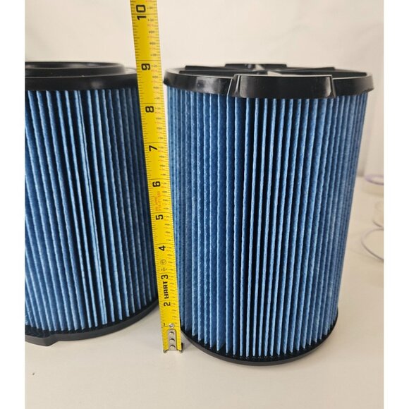 Ridgid 2 Pack Genuine Fine Dust Pleated Paper Wet Dry Vac Shop Vacuum Filters - Picture 5 of 10